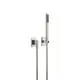 DORNBRACHT-Schlauchbrausegarnitur-mit-Einzelrosetten-LULU-27808710-Platin-gebuerstet-27808710-06 gallery number 1